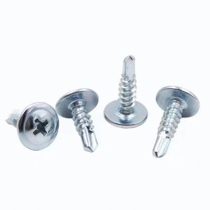 China Metric Steel Zinc-plated Truss Head Self Drilling Screw for Fixing Steel Pur Strips on sale