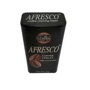 Buy cheap Customized Mini Metal Coffee Tin Portable Coffee Tablet Tin Can With Hinged Lid from wholesalers