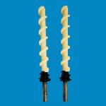 Rotating Screw Blades Ceramic Screw Conveyor With High Purity Alumina Weibull