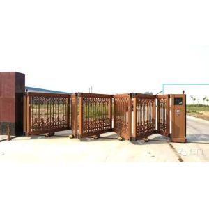 Buy cheap Automatic Folding Motorized Sliding Gate With Wireless Remote Control from wholesalers