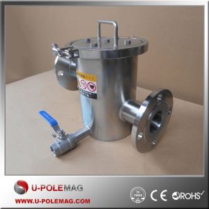 Customized Stainless Steel Magnetic Liquid Filter for Dia 159mm or Customized