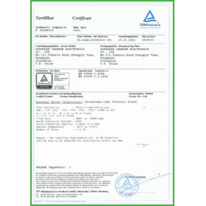 Alinta Electronics Co., Ltd Certifications