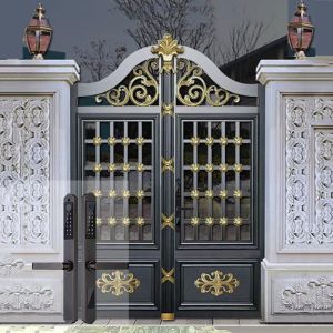 30mm-60mm Thickness Electronic Keyless Door Locks Smart Door Lock Waterproof