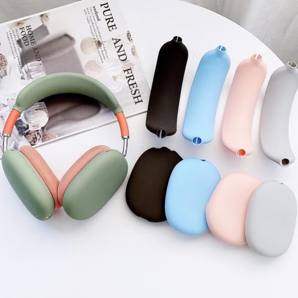 Buy cheap Airpods Max Protective Case Silicone Anti Shock Flexiable Easy Install Headset Cover from wholesalers