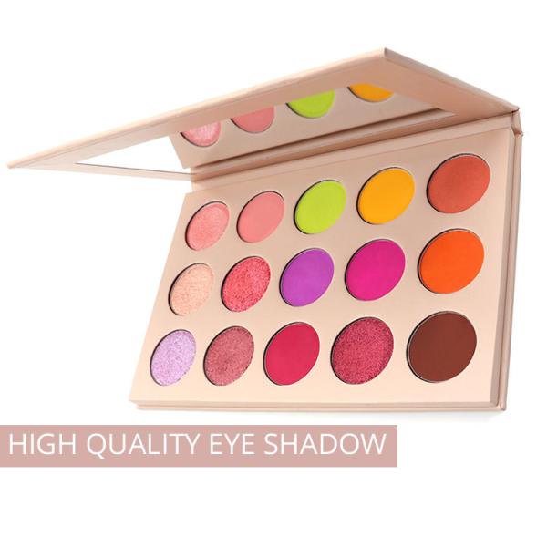 High Pigment Eye Shadow Waterproof Matte Shimmer 15 Color Eyeshadow Palette