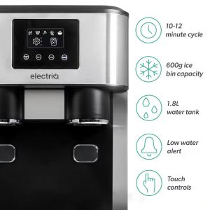 Buy cheap 18kg Mini Small Countertop Crusher Pellet Nugget Portable Ice Maker Automatic for Home Office Ice Production Efficiency from wholesalers