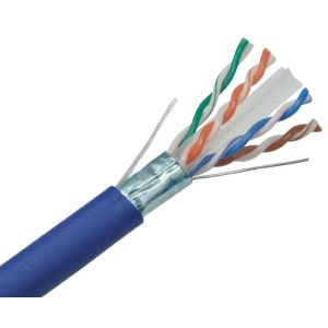 Buy cheap ETL BC Cat6 Ethernet Cable 0.55mm CCA HDPE Cat 6 FTP Cable from wholesalers