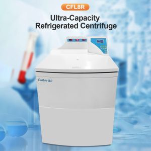 Buy cheap CFL8R Microcomputer Controlled 14.4L low Speed Refrigerated Centrifuge with R404a Refrigerants and Ultra-high Capacity from wholesalers