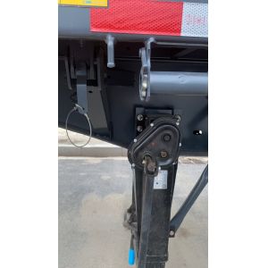 CIMC 100 Ton 4-Axle Flatbed Container Semi-Trailer Steel Flatbed Trailer With