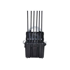 Buy cheap Pelican Case 4 Cooling Fans 200W Drone Signal Jammer 2500MHz from wholesalers