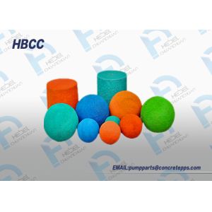 Buy cheap Good quality concrete wiper ball rubber sponge ball to clean concrete pump pipe from wholesalers