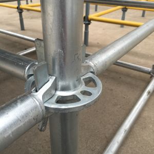 China Construction Scaffolding HDG Steel Ringlock Vertical Standard 2500mm on sale