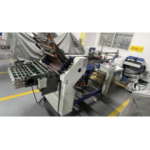 Buy cheap Booklet Leaflets Commercial Paper Folding Machine With PLC Electrical System from wholesalers
