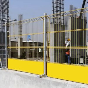 Buy cheap Construction Barrier Powder Coated Fall Prevention Steel Mesh from wholesalers
