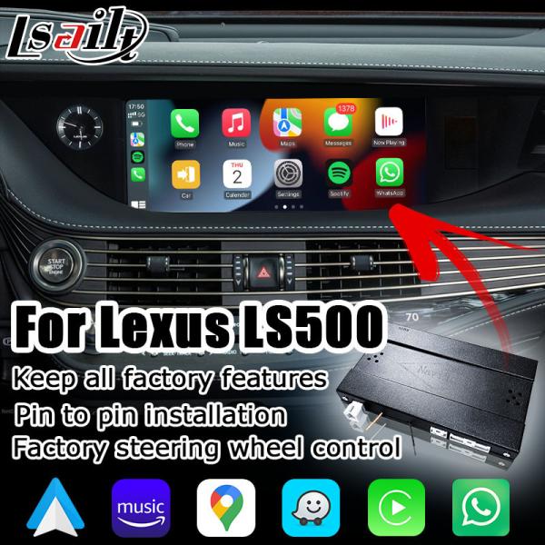 China Lexus LS500 LS500h LS350 wireless carplay android auto screen mirroring interface on sale China Lexus LS500 LS500h LS350 wireless carplay android auto screen mirroring interface on sale
