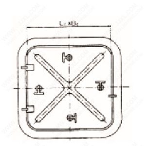 Buy cheap Sunk Weather Tight Hatch Cover from wholesalers