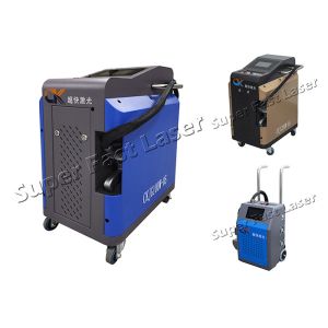 Metal Dirty Stain 100w Handheld Laser Cleaning Machine