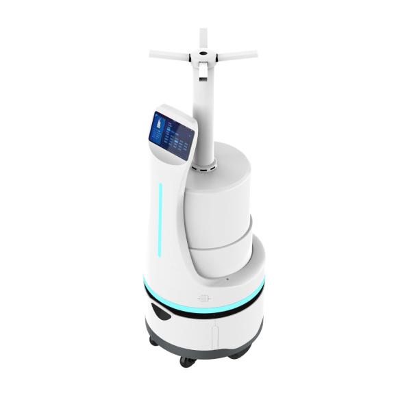 Buy cheap Android 5.1 Disinfection Spray Robot IPS Screen Autonomous Delivery Robot Project from wholesalers