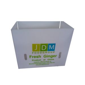 Buy cheap White 4mm Vegetable Packaging Box Reusable Corrugated Plastic Boxes from wholesalers