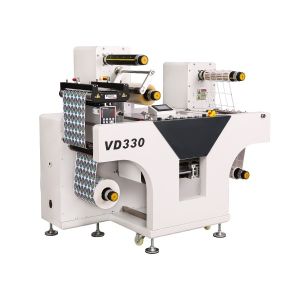 Buy cheap 330mm Roll Label Digital Die Cutter with Slitter and Lamination from wholesalers