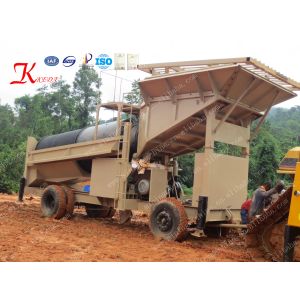 Buy cheap Portable 80-100 TPH Alluvial Gold Processing Plant Fixed Chute from wholesalers