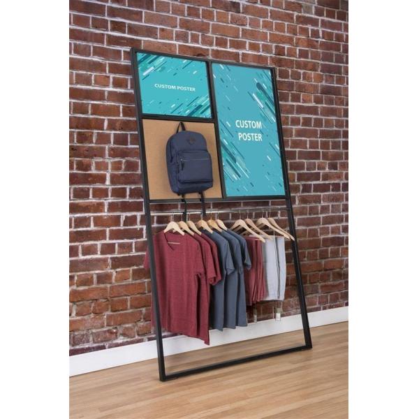 Buy cheap Custom Leaning Wall Merchandise Display Rack from wholesalers