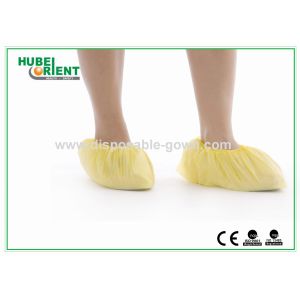 Buy cheap Disposable Waterproof Plastic CPE Shoe Cover For Hospiatal Use from wholesalers