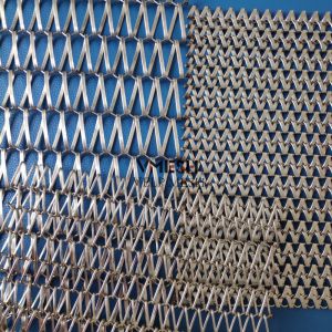 Buy cheap Decorative Spiral Wire Mesh Spiral Wire Mesh Decorative For Partition from wholesalers