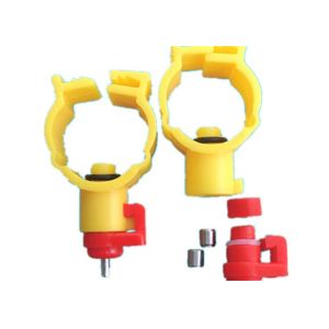 Automatic POM Pig Nipple Drinker , Poultry Nipple Drinker For Chicken Duck