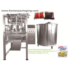 Buy cheap BSTV-520P Jam Liquid packing machine bestar packaging machine from wholesalers