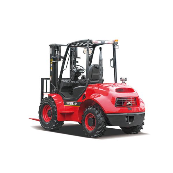 Four Wheel Drive All Terrain Forklift Maximal 3.0 And 3.5 Ton 4x4 With Cummins