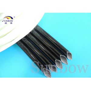 Buy cheap Black Red Silicone Coated Fiberglass Sleeving Electrical Insulation Sleeving from wholesalers
