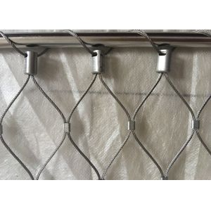 Buy cheap Classical Inox Balustrade Cable Mesh , X Tend Stainless Steel Rope Mesh Webnet from wholesalers