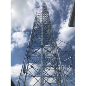 Buy cheap Communication And Monitoring Rru Telecom Tower Hot Dip Galvanized from wholesalers