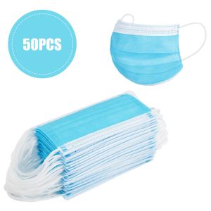 Three Layer Non Woven BFE 98% Disposable Surgical Face Mask