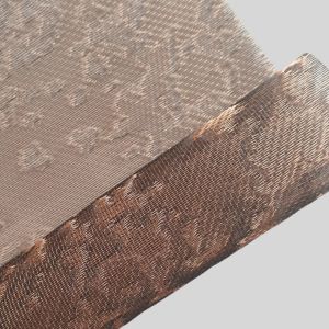 Buy cheap Copper Wire Metallic Mesh Wallpaper For Wall Art / Hanging product