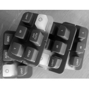 Buy cheap Programmable Silicone Rubber Keypad , Silicone Flexible Keyboard With FPC Tail from wholesalers