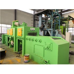 Buy cheap 4m/min Wire Mesh Shot Blasting Machine Aluminum Pot Cleaning from wholesalers
