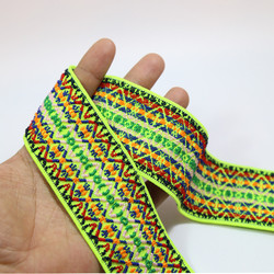 Buy cheap Retro Striped Jacquard Ribbon for Garment Underwear Waistband Vintage Jacquard Elastic Band from wholesalers
