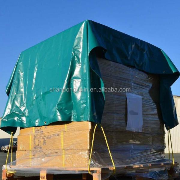 Quality 100% Waterproof PVC Tarpaulin Plaid Style Flame Retardant Other Fabric for Fish Pond for sale