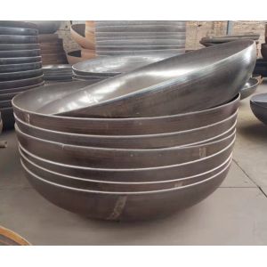 Hot Formed And Clad Flat Dished Head 400mm Size
