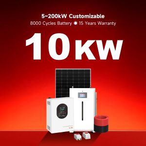 China Full Package House Storage Use 10kwh 30kwh Battery Pack Power off Grid Hybrid for Home Panels Roof Mounting Solar Energy System on sale