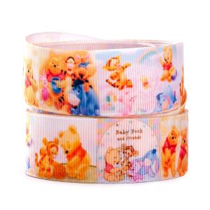 Buy cheap Wholesale Custom Printed 1cm Width Pink DIY Handmade Polyester Ribbon Tape With Logo from wholesalers