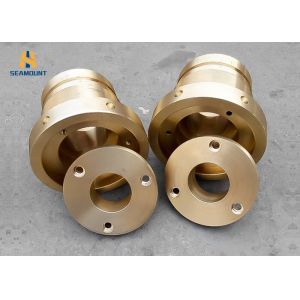 Buy cheap Custom Brass / Copper / Bronze High Temperature Bushing Machining Flange Screw from wholesalers