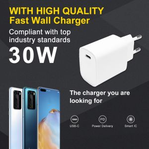 Buy cheap 20W 30W Mobile Phone Charger Power Adapter USB Type C Portable Phone Charger For Samsung IPhone Fast Charger from wholesalers