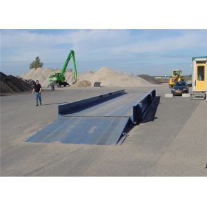 Buy cheap 200T Capacity Pitless Type Weighbridge Digital Railway Scale Auto / Manual Angle Correction from wholesalers