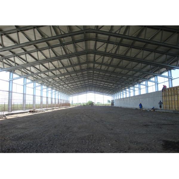 Buy cheap Eco Friendly Steel Frame Storage Buildings With Sandwich Panel Wall Versatility from wholesalers