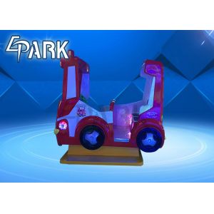 Coin Operated Children's Rides Amusement Fire Car Game Machine