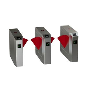 Buy cheap Electronic Bi Directional Pedestrian Turnstile Gate 600MM Width from wholesalers