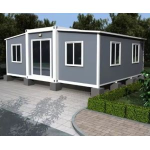 20ft or 40ft Steel Structue Frames Expandable Container House for Foldable